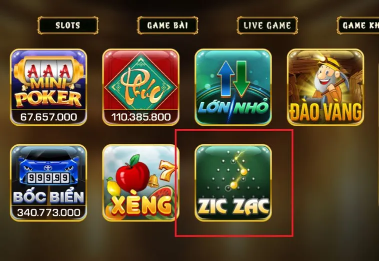 Cách Chơi Game Nhanh ZicZac BSport Thành Công Nhất